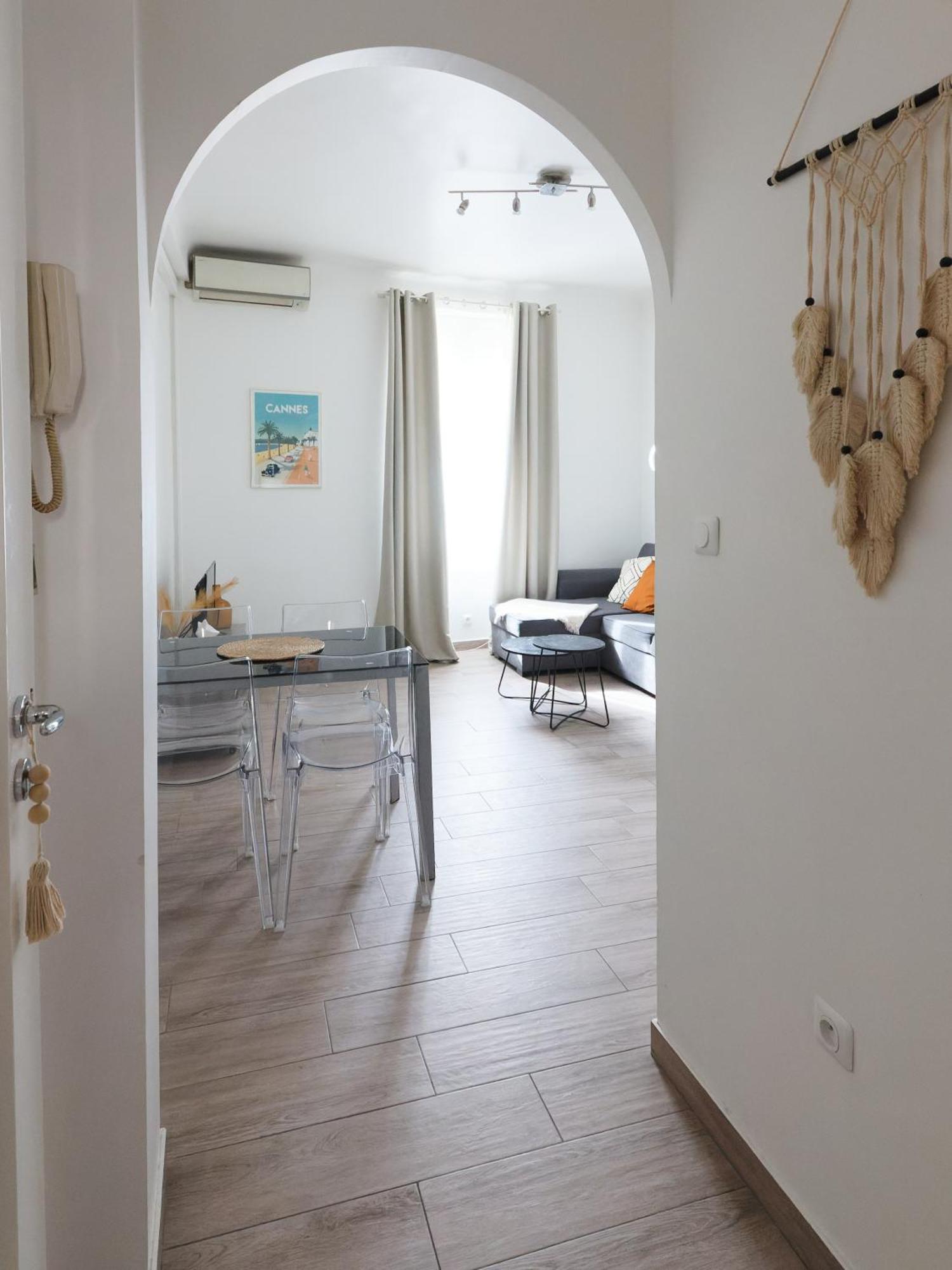 Luciana Cannes Avec Parking - Proximite Centre Croisette -Gare -Plage ภายนอก รูปภาพ